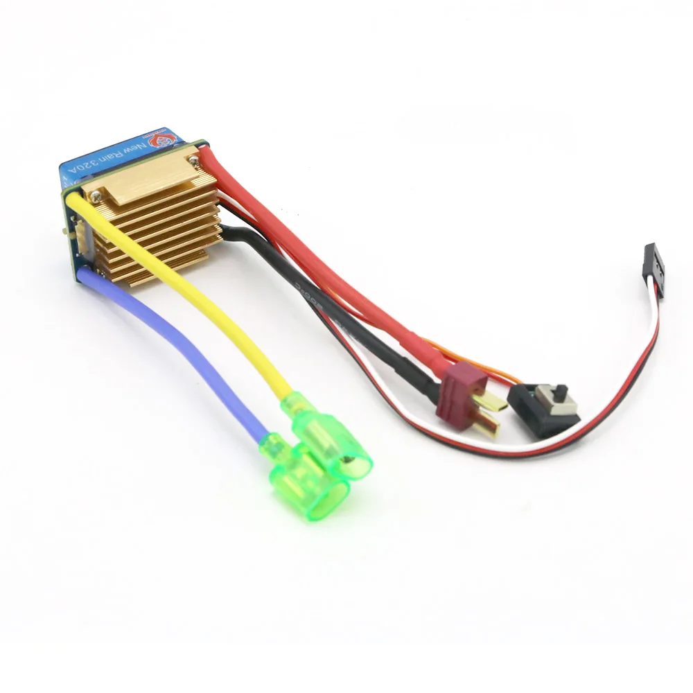 RC ESC 320A 480A почищенный ESC Скорость контроллер с двойным режимом регулятор ленточного тормоза 5V 3A для 1/10 пульт ДУ для дистанционно управляемой машины лодки