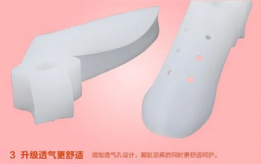 1 пара силиконовый разделитель для большого пальца ноги при вальгусной