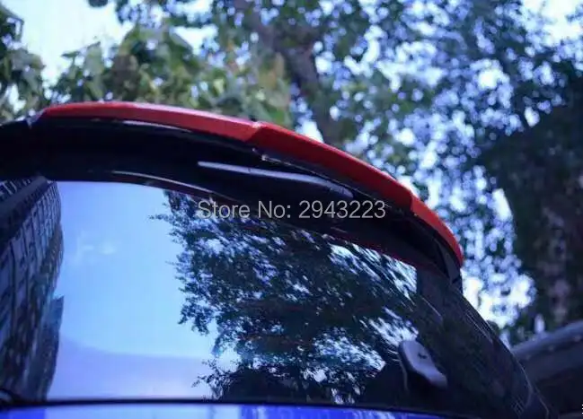 Для Merced-Benz Smart Fortwo Forfour 453 Спойлер ABS пластик Неокрашенный праймер цвет задний спойлер багажник крыло спойлер, аксессуары