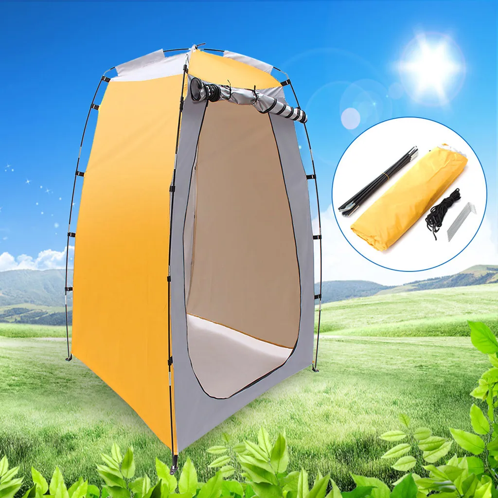 Portable Up Privacy Shelter Bathing Toilet Changing Tent Camping Room Outdoor Simple but creative design of lightweight tent#XP