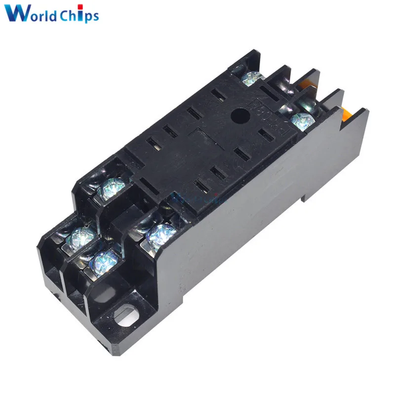 Маленькая основа реле PYF08A для телефона 220 В постоянного тока 24 5 А 8 контактов|dc dc|dc