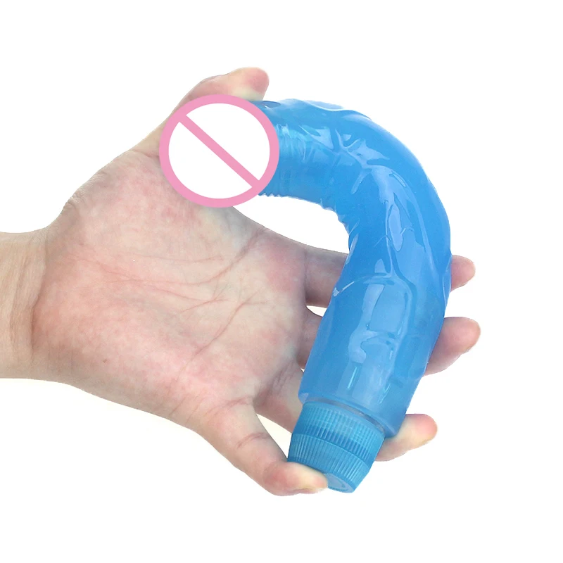 7 дюймовый Гибкий желеобразный реалистичный фаллоимитатор вибратор женский