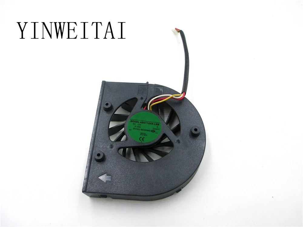 Кулер ЦП ноутбука Для ADDA AB6712HX LBB DAISY 12 V 4 pin (CFFU020) NBT CFFU020 голый вентилятор. DC 0.3A