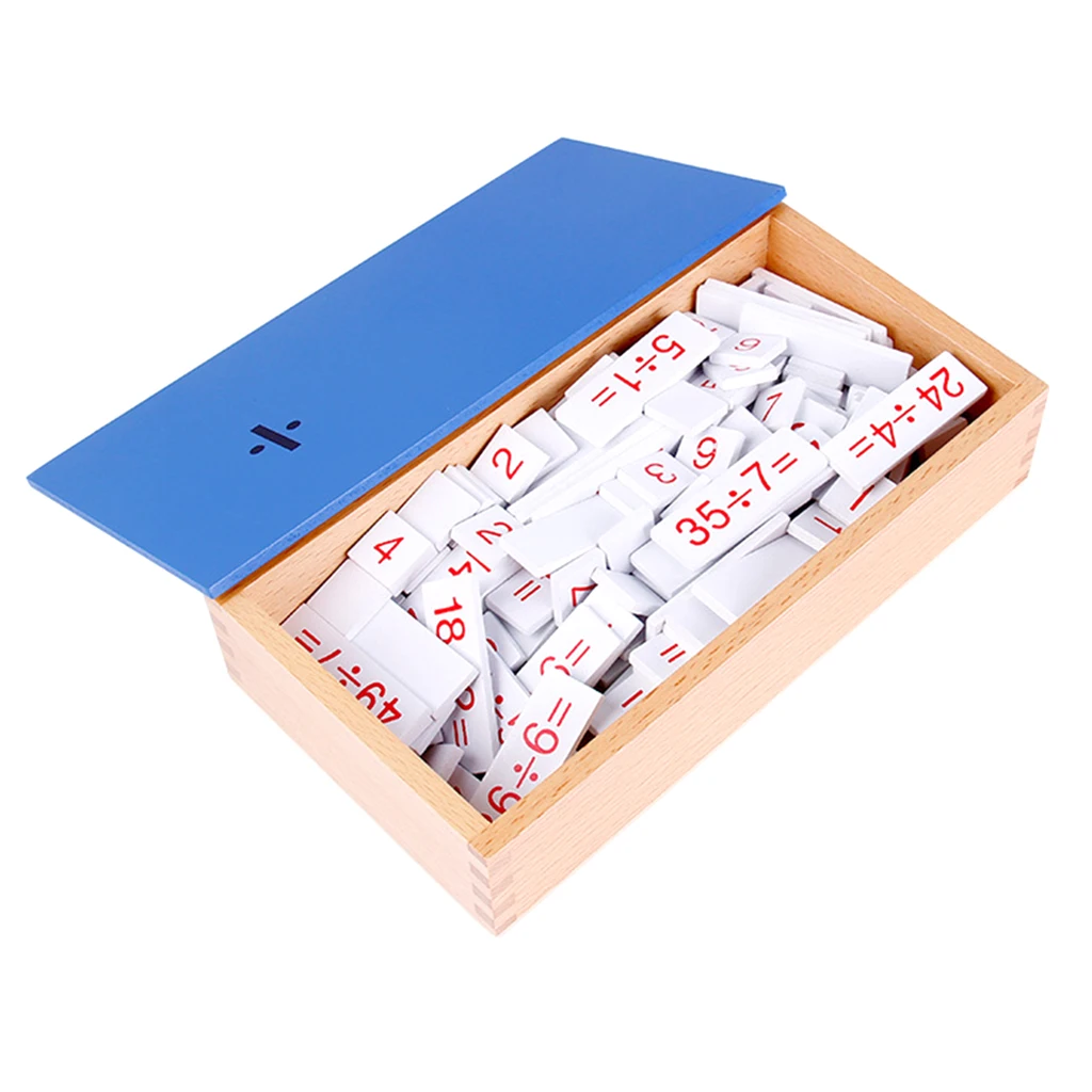 Монтессори математика деревянный арифметический ящик раннее математическое