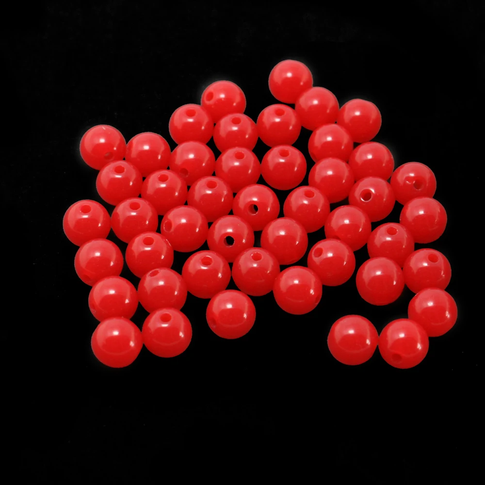 Высокое качество 100 шт./лот Смешанные шарики из жевательной резины акриловые