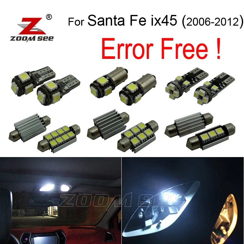 Светодиодный задний фонарь + внутренняя карта лампы для Hyundai Santafe Santa fe ix45 2006 2007 до