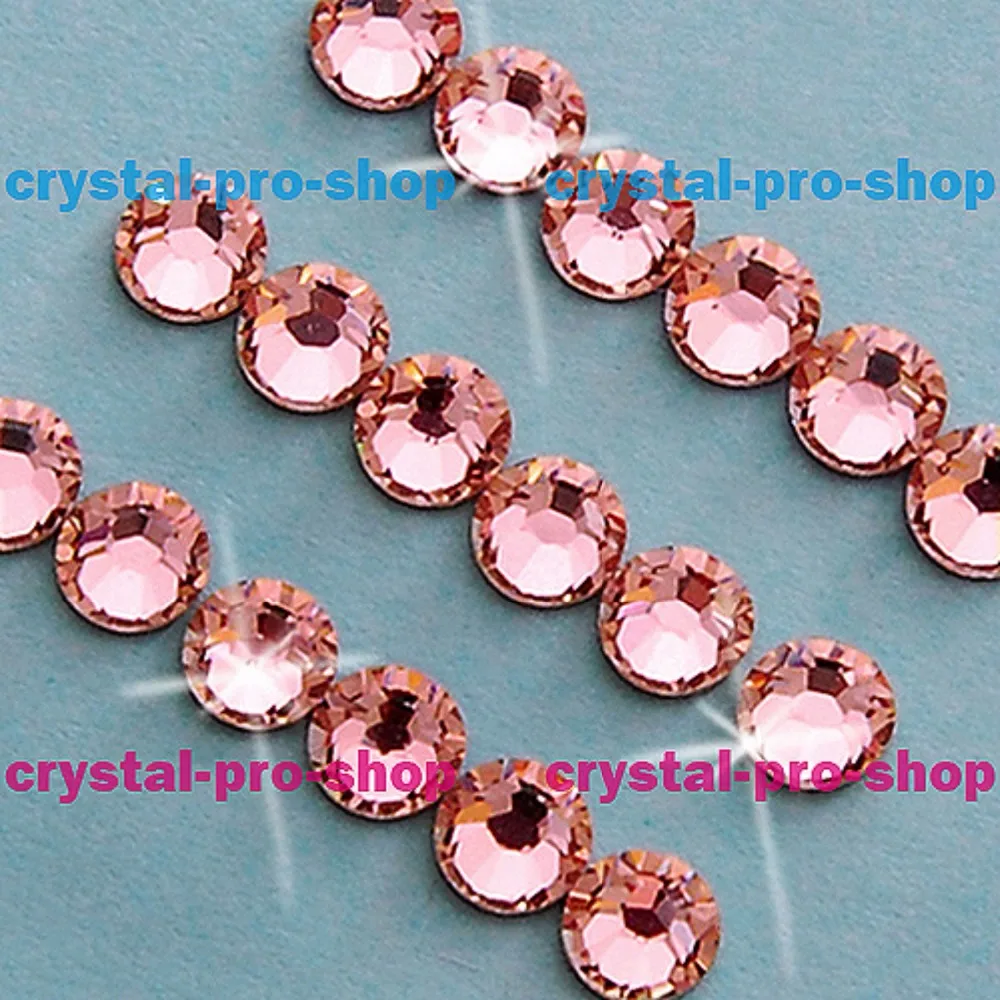 Элементы Swarovski светло розовый (223) исправленное железо на (ss6 ss34) (2 мм 7 мм)