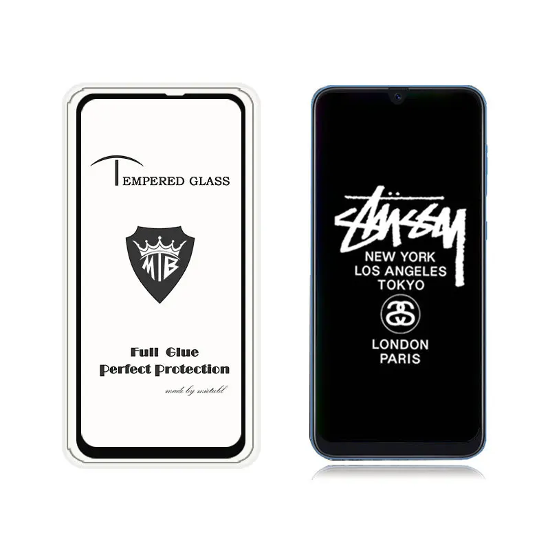9D 6D 5D полное клеевое покрытие закаленное стекло Защита экрана для Samsung Galaxy A60 SM A606F