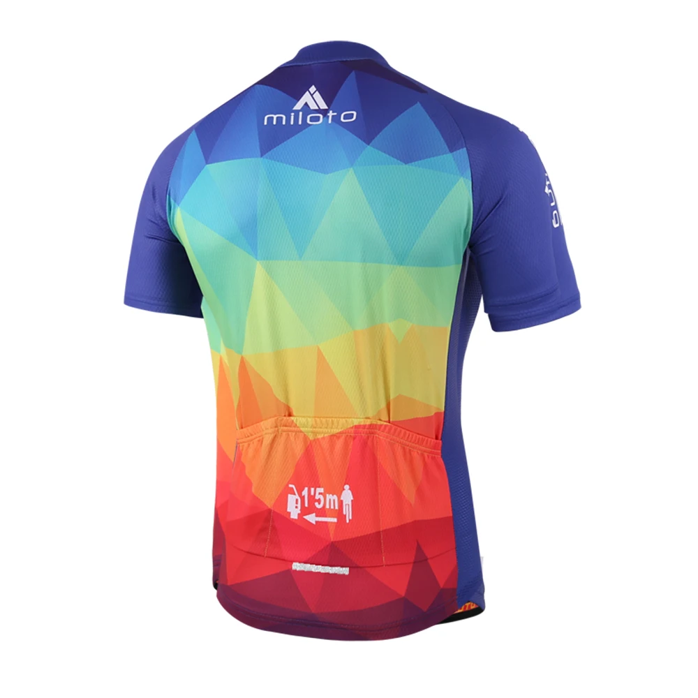 MILOTO комплект Велосипеды Джерси костюм maillot для верховой езды Мужская 2018 Лето