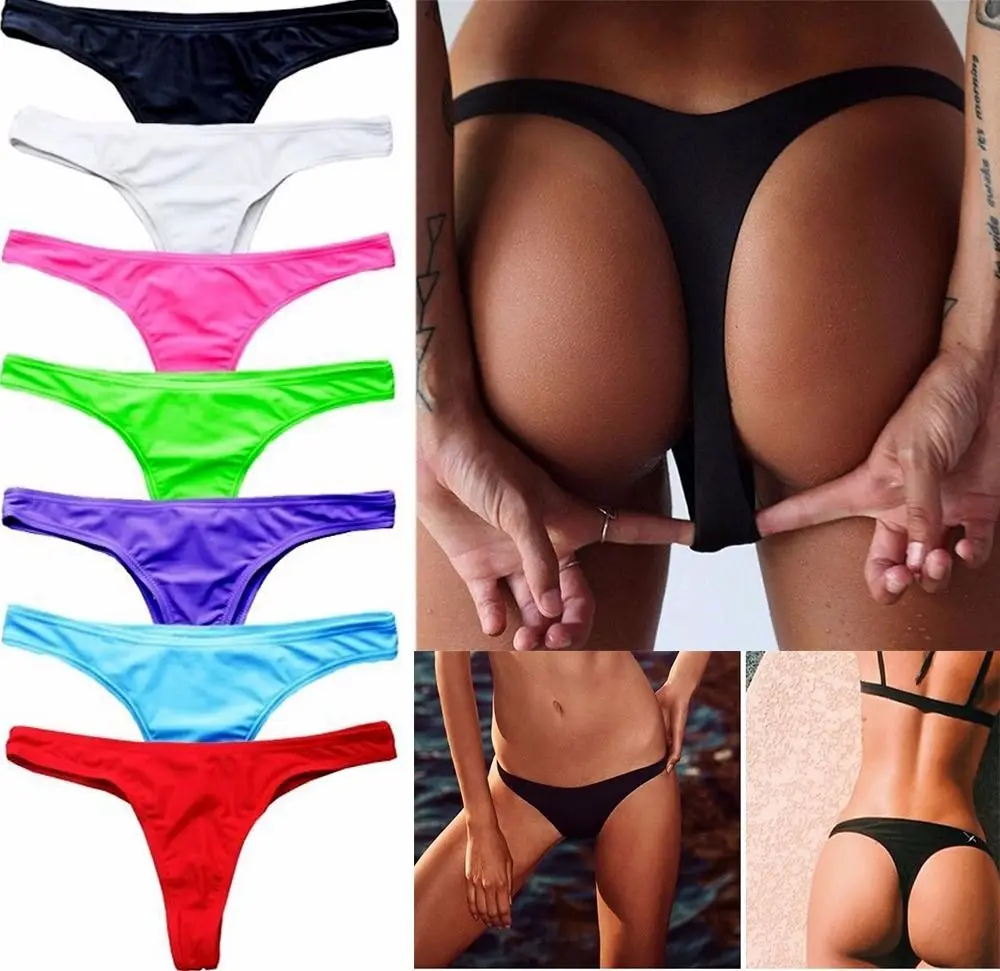 CROSS1946 Женская одежда для плавания плавки Женские Треугольные бикини дно из двух