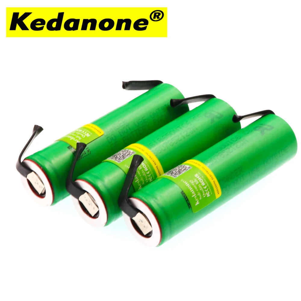 Kedanone VTC6 3 7 в 3000 мАч 18650 литий ионная батарея 30A Разрядка Для US18650VTC6 инструменты