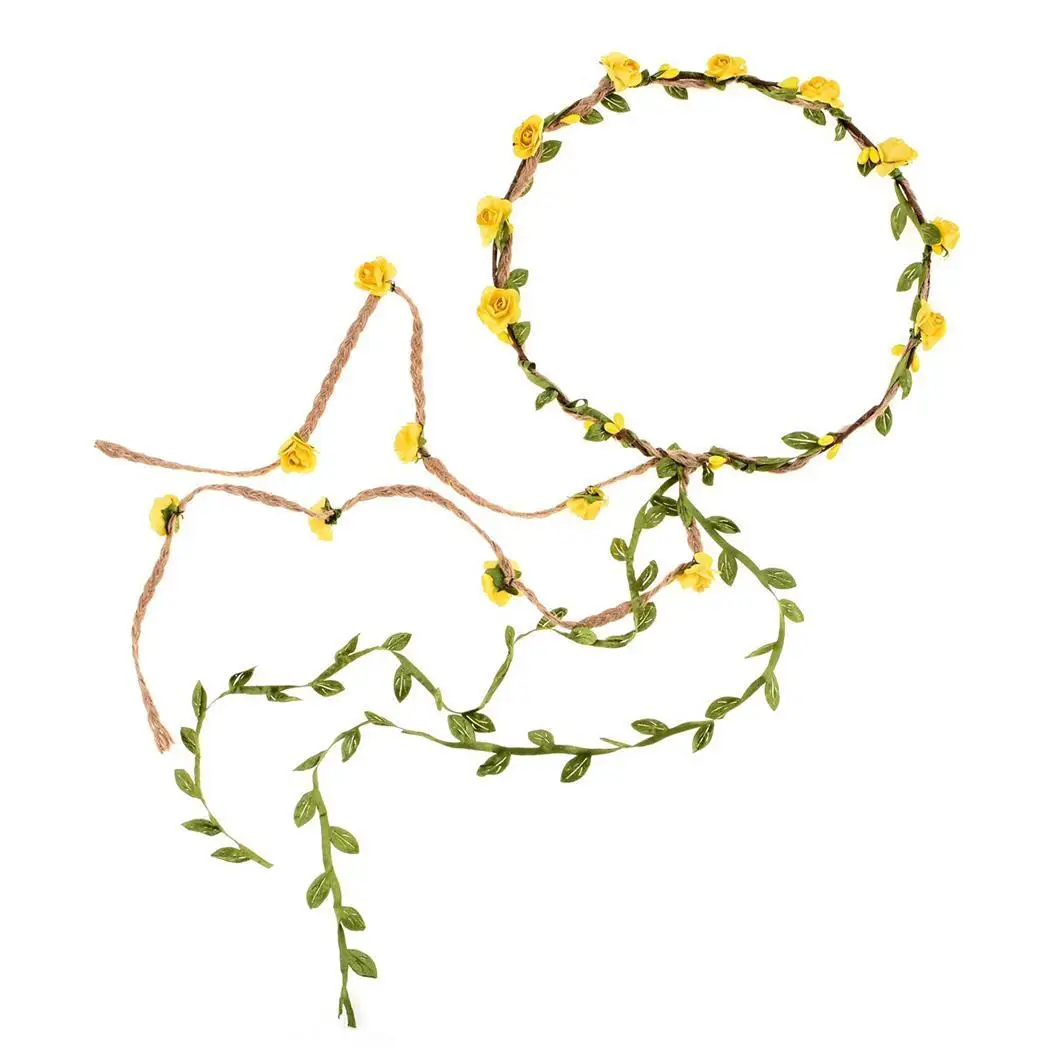 Новый женский головной убор Венок для волос Свадебные украшения аксессуары в