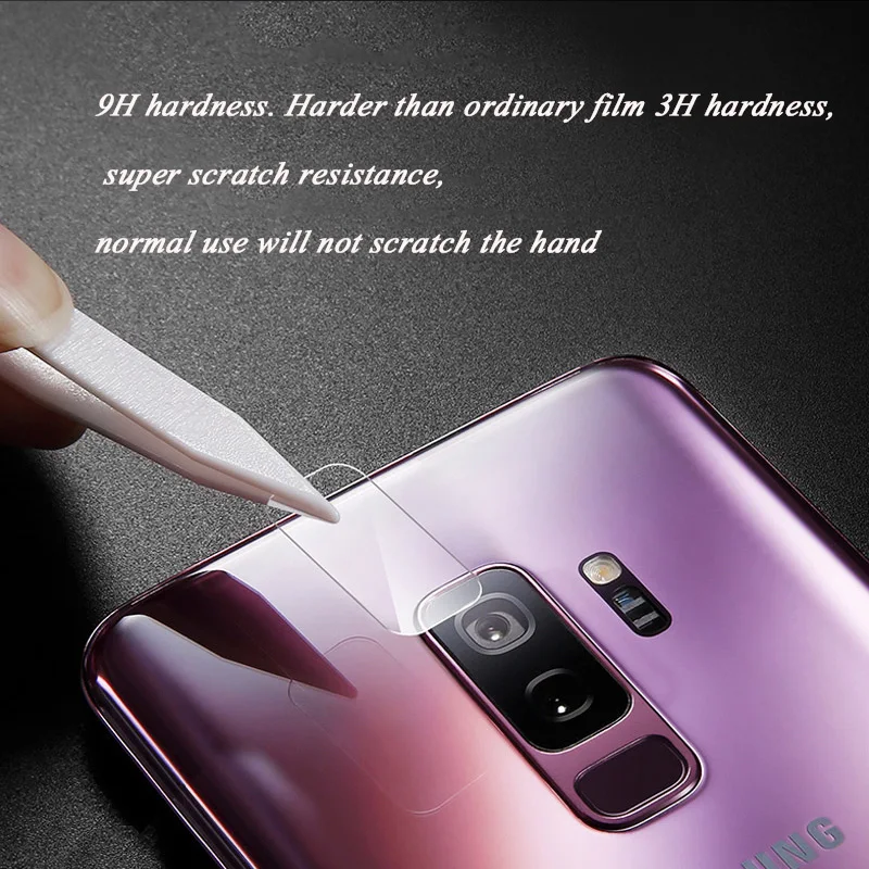 Закаленное стекло 9H для объектива камеры телефона Samsung Galaxy S9 S9plus Защита экрана