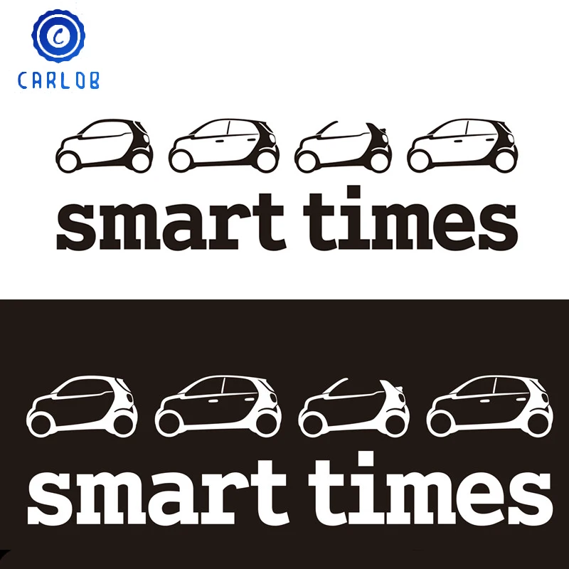 3D Автомобильная Светоотражающая наклейка Smart Times эмблема значок для Benz Brabus 451 453