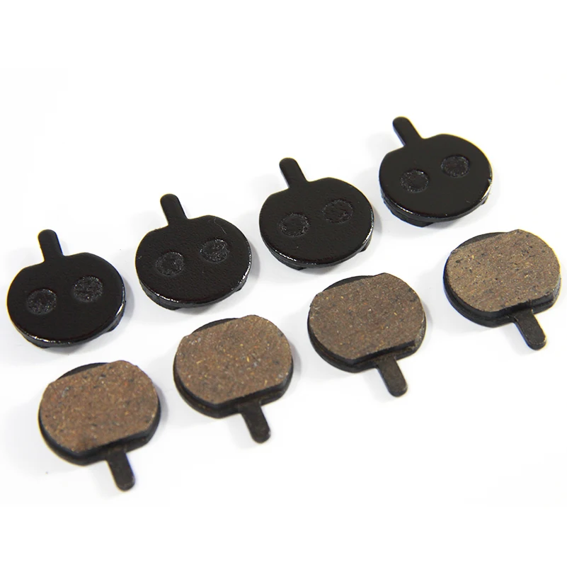 5 пар (10 шт.) Полимерные полуметаллические дисковые Тормозные колодки для