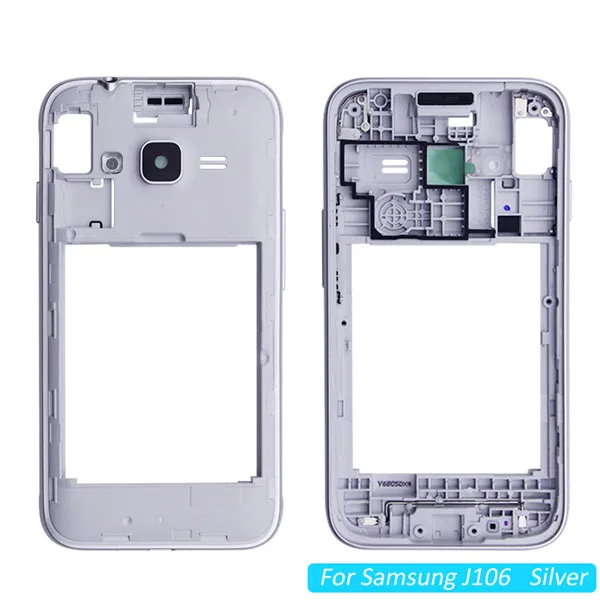 For Samsung J106 Средняя рамка средняя часть корпуса Крышка батарейного отсека Ремонт для samsung Galaxy J105 G355H J3 J5 J106 J200 J327 J510 J530 N910F Корпус чехол - Цвет: For Samsung J106