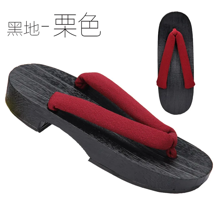Национальные женские шикарные японские тапочки для косплея Yukata Geta сандалии