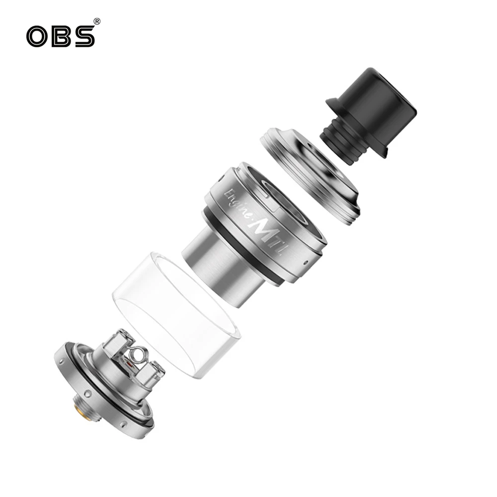 Оригинальный OBS двигатель MTL RTA танк распылитель электронная сигарета 2 мл Vape бак
