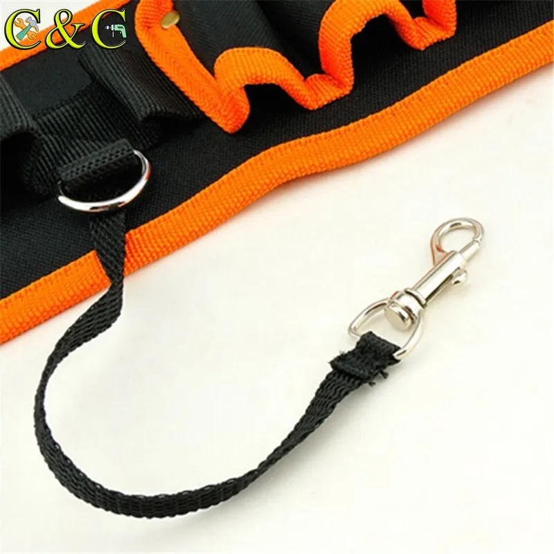 Tool Bag With Cover High Quality Tool Belt for Screwdriver Pouch Durable Waist Tool Holder Adjustable Electric Drill Bag