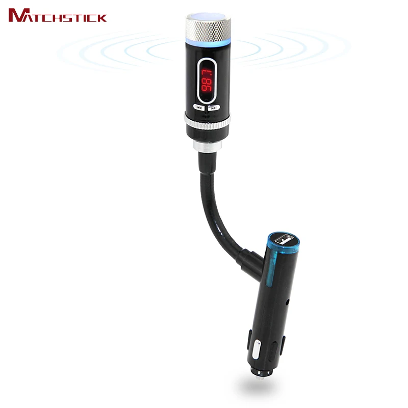 Rotatablesplit типа Bluetooth Hands Free Car Kit беспроводной fm-модуляторы MP3 плеер с ЖК-дисплей