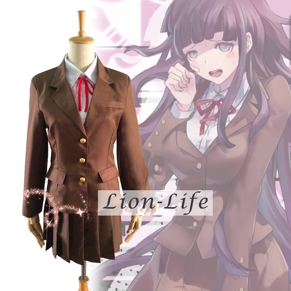 Школьная форма из Danganronpa 3 Side: Despair Mikan Tsumiki Sonia костюм для косплея|school uniform cosplay|cosplay