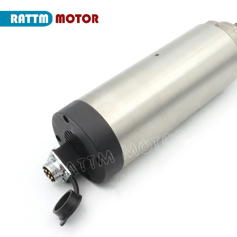 

CNC 2.2kw Quanlity Air cooled spindle motor ER20 runout-off 0.01mm, dia 80mm 220V Engraving Spindle motor 4 bearing