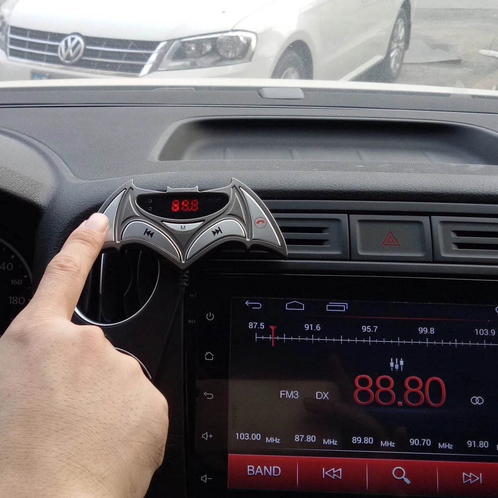 Автомобильный fm-передатчик и Aux приемник 2в1 Bluetooth автомобильный комплект AUX аудио адаптер заземление петли шума изолятор
