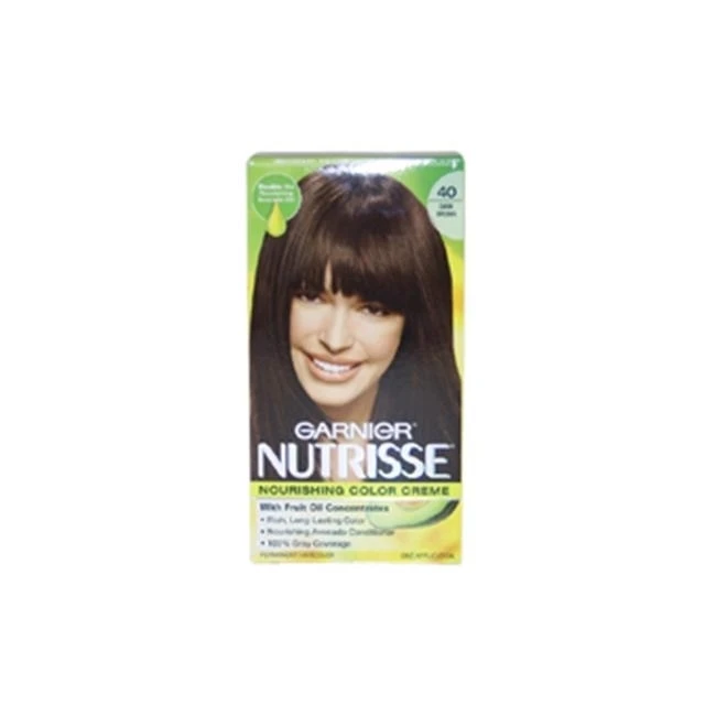 Garnier U HC 3687 Nutrisse питательный Цвет крем № 40 темно коричневый 1 Применение волосы