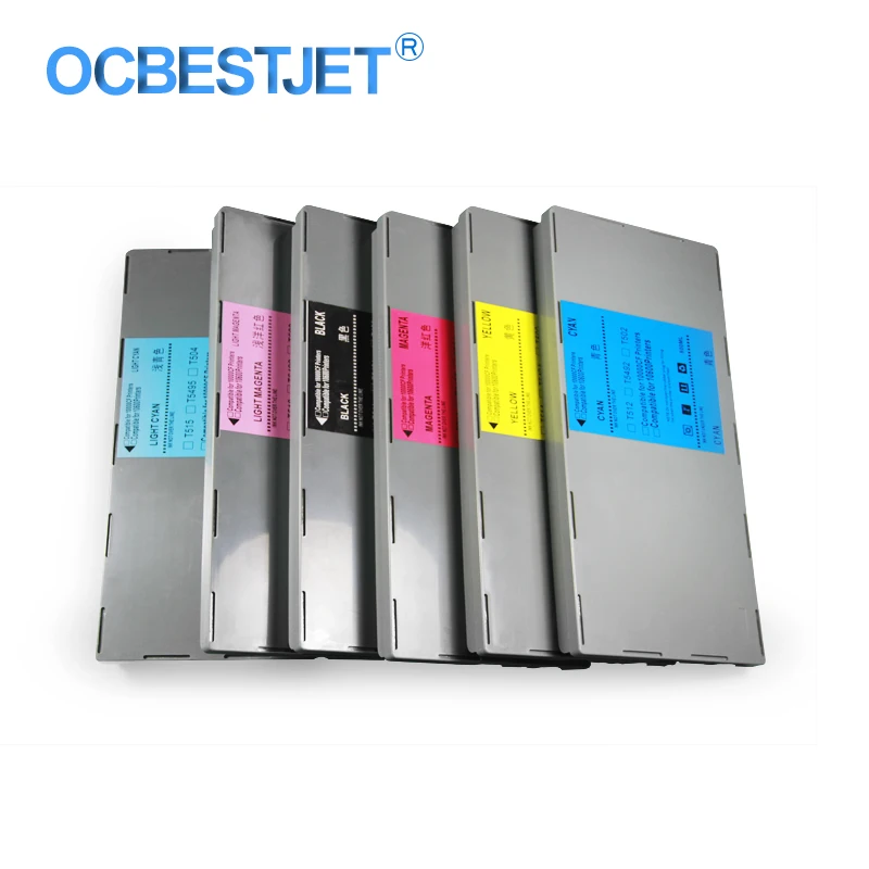 Картриджи с чернилами для Epson Stylus T499-T504 T511-T516 T5491-T5496 10000 10600 6 цветов/набор |