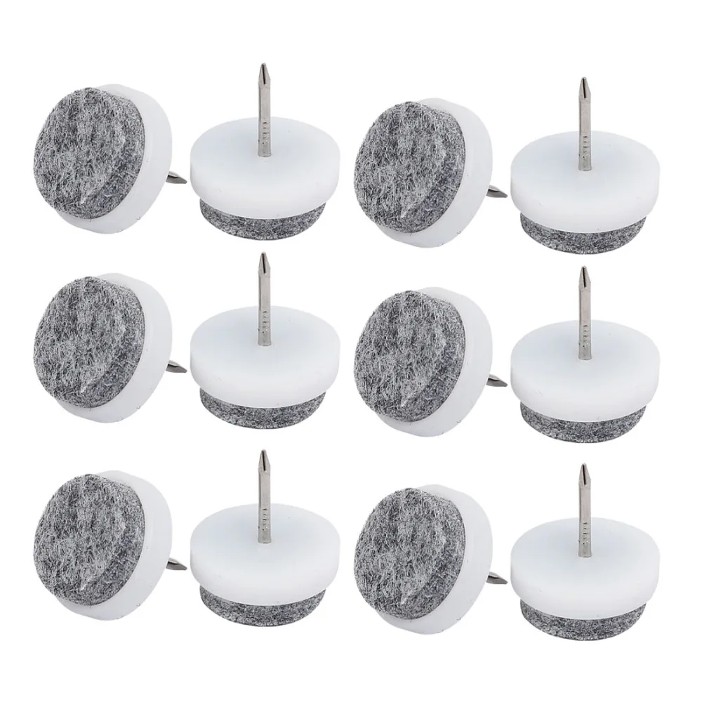 UXCELL 12 шт. антискользящий войлочный коврик стул для деревянной мебели ножки