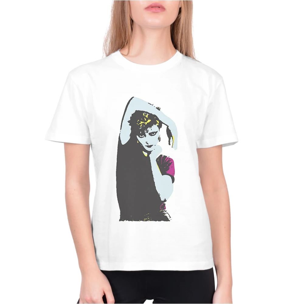 

New Arrival T-Shirts For Women O-Neck Short Sleeve Clothing Woman Tshirt Top Siouxsie Printing Fashion Cotton Female Clothes Tee