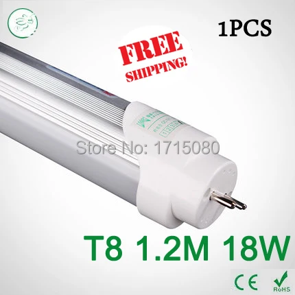 

Super Brightness T8 led Tubes 1200mm 18W SMD 2835 Led Bulbs lights Fluorescent Tubes AC85~265V Constant Current