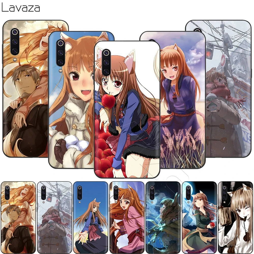 Чехол Lavaza с аниме Спайс и волк для Xiaomi 9T Pro CC9 A3 Redmi K20 7A Huawei Honor 20 9X P20 Lite Nova 5i Y9|Бамперы| |