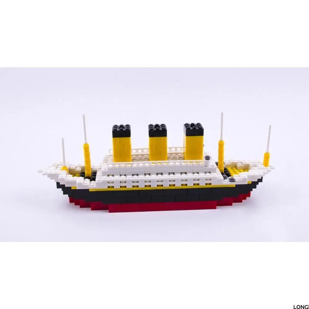 LONGDA Happy High Compatible Alpinia Oxyphylla Building Block Toys Assembling Build Titanic Number | Игрушки и хобби
