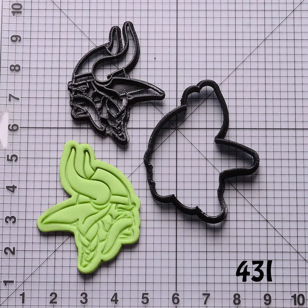 Профессиональный Американский Футбол Логотип Команды печенья набор из