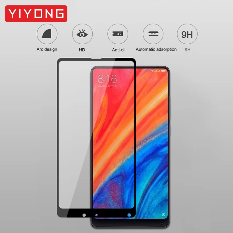 YIYONG 5D полное покрытие стекло для Xiaomi mi Mix 2 S 2 S закаленное стекло Xio mi x2 s mi x3 Защита экрана для Xiaomi mi x 3 стекло