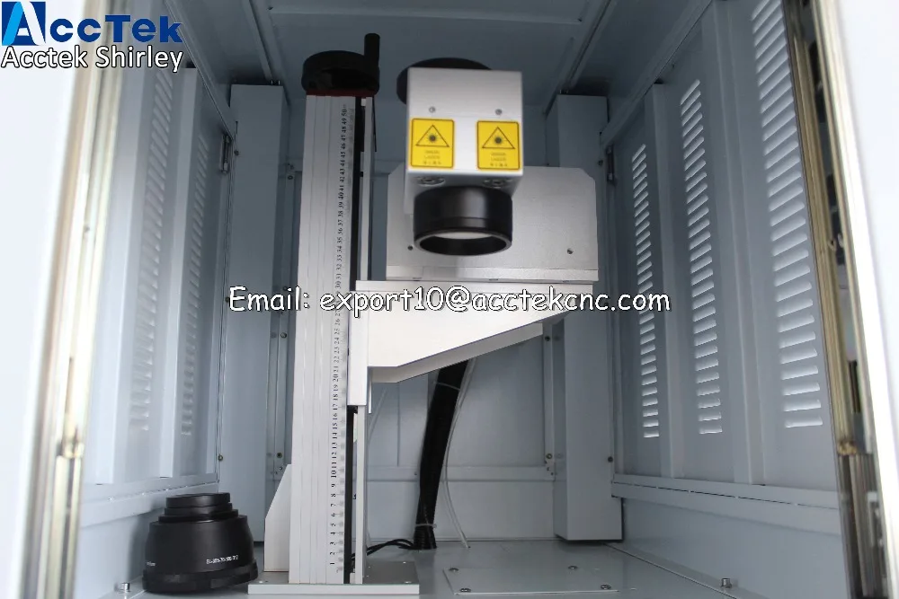 High steady cnc fiber marker machine 20w 30w with protective cover | Инструменты