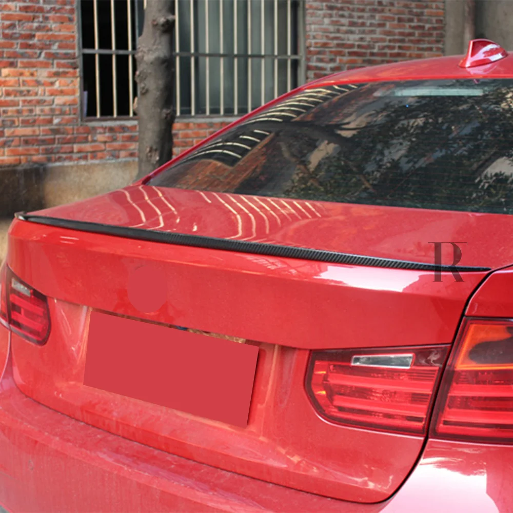 M Стиль углеродного волокна спойлер на задний багажник крыло для BMW F30 320 328 330 340 & F80