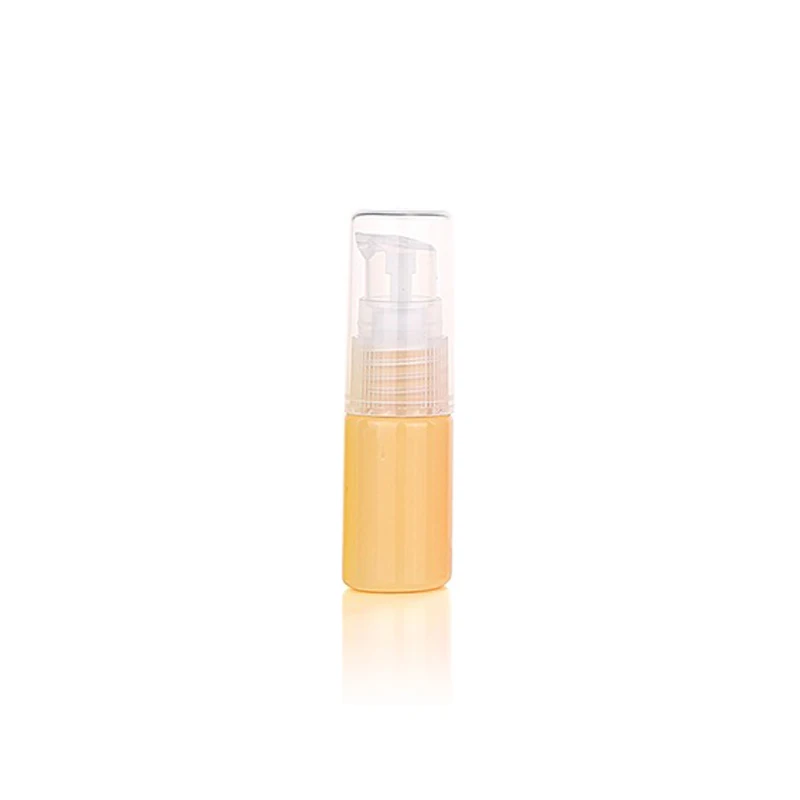 10ml Almond yellow 1 шт. прессованная бутылка для духов, портативная дорожная упаковочная бутылка-контейнер для косметики, мини пустая силиконовая многоразовая - Цвет: 10ml Almond yellow