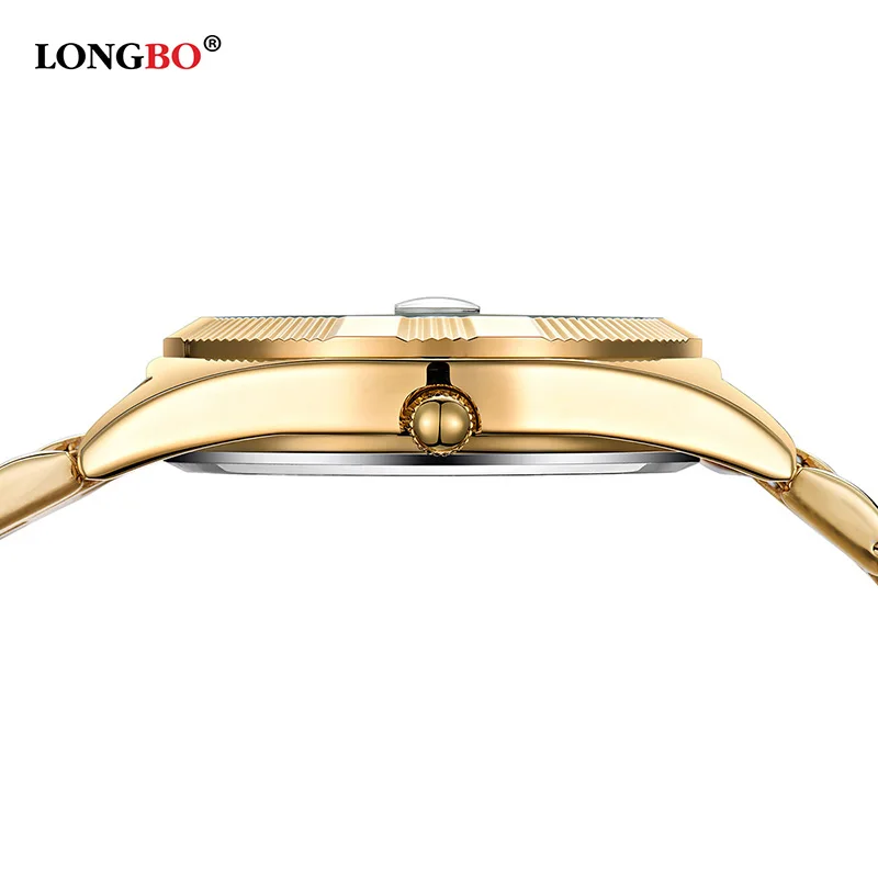 LONGBO 2020 новые модные мужские и женские часы Роскошные Кварцевые с календарем для