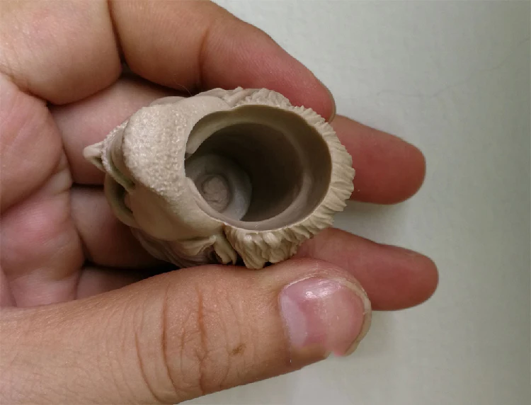 1/6 цветы войны безнарисованная голова крэстиана бэйла для 12 ''экшн фигурки