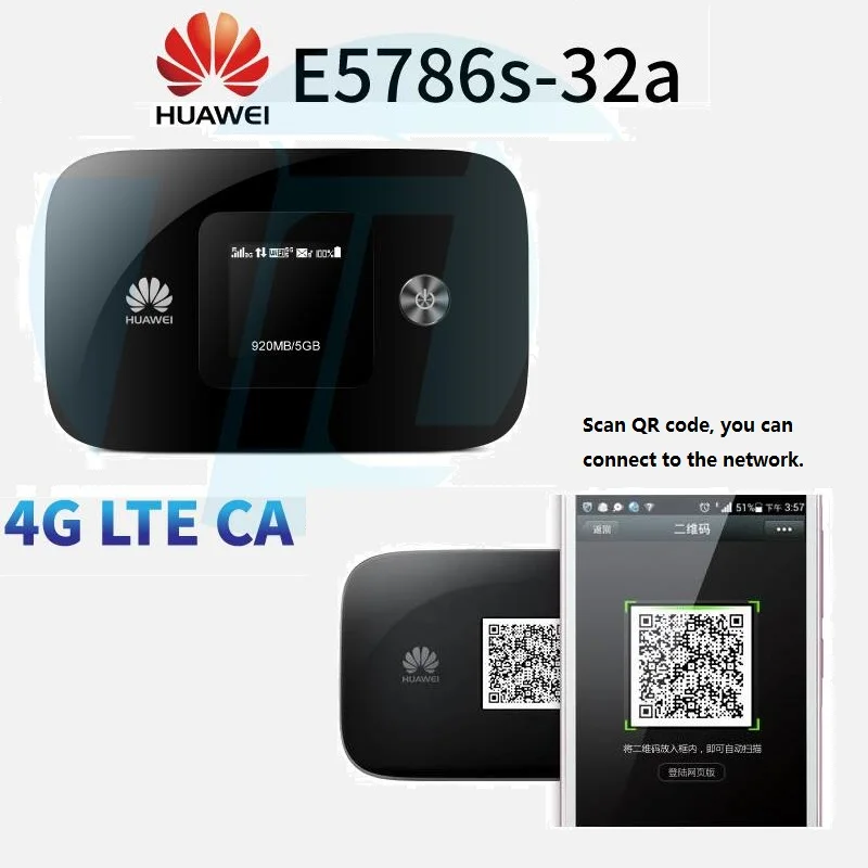 300м самый быстрый 4G модем LTE WiFi беспроводной маршрутизатор Huawei e5786 300mbps 4g lte роутер
