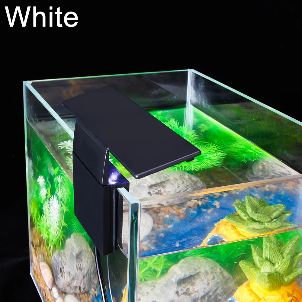 Senzeal Aquarium Light Super bright Aquarium Led Lighting M3/X3/X5/X7/X9 Clip-on Slim Fish LED Lamp 220V/110V Fish Tank LED Lamp