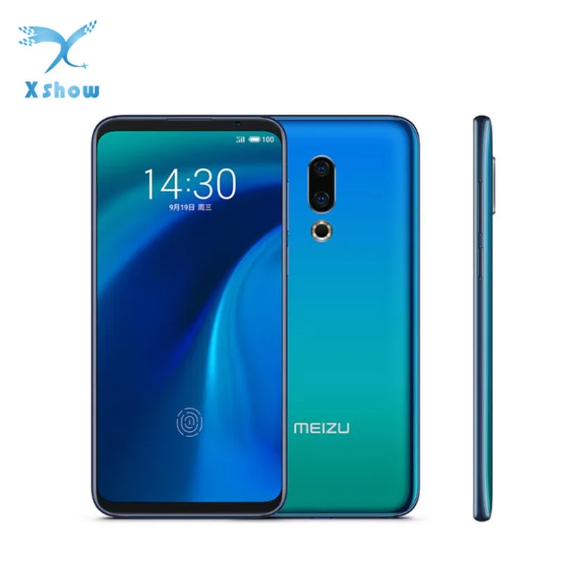 Blue Глобальная версия Meizu 16th, 16 ГБ, 6 ГБ, 64 ГБ, Восьмиядерный процессор Snapdragon 845, 6,0 дюймов, 2160x1080 P, фронтальный, МП, встроенный экран, отпечаток пальца, мобильный телефон - Цвет: Blue