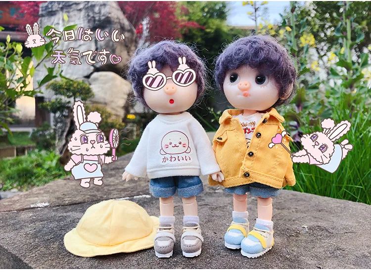 1 пара милые куклы OB11 спортивная обувь кроссовки для ob11, obitsu11 1/12 bjd аксессуары для кукол кроссовки для кукол