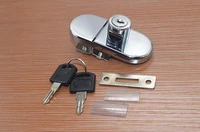 5set double glass door lock for 5 8mm glass 408 keyed alikekeyed different available cp54