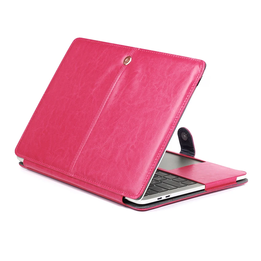 GOOYIYO- кожаный чехол для ноутбука Macbook Air 13 компьютерная защитная оболочка для Mac Pro retina 13 15 крышка