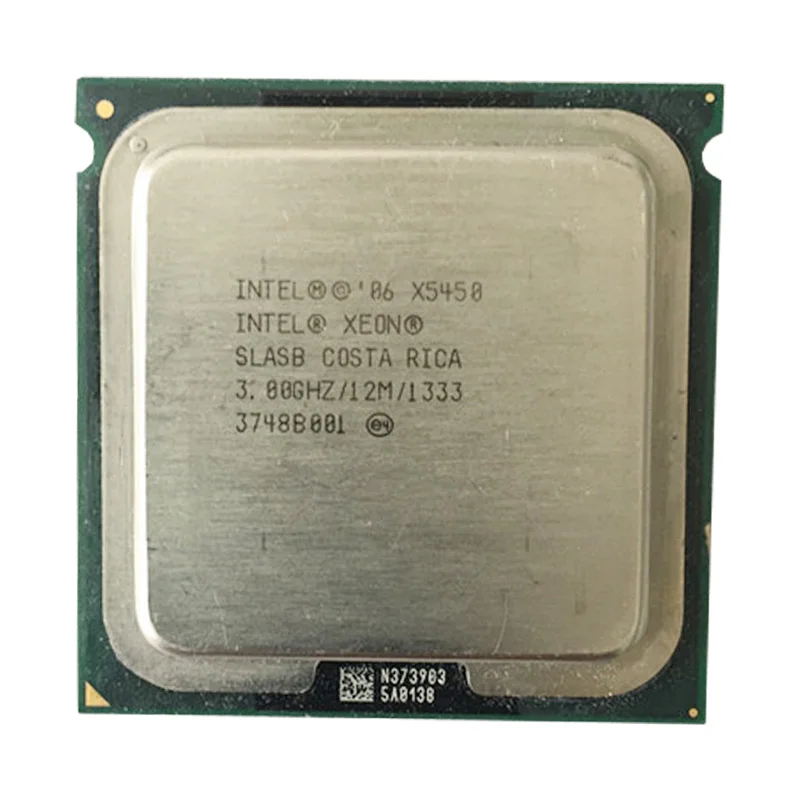 Оригинальный четырехъядерный процессор intel xeon X5450 серверный 3 0G /LGA771-775 /12 МБ