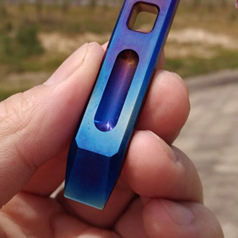 Титановый сплав TC4 коронка EDC инструмент Шестигранный ключ брелок кулон наружные