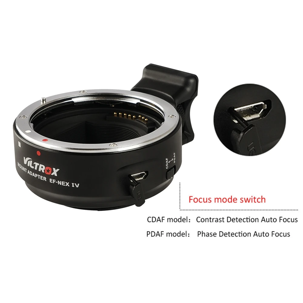Viltrox EF NEX IV адаптер для объектива с автофокусом Canon EOS S объектив Sony E полная Рамка A7